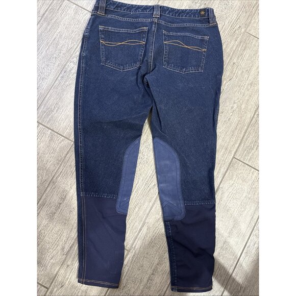 Ariat Equestrian Jeans Women’s Size 30L Riding Pants Stretch Denim Jodhpurs - Picture 6 of 10